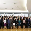 Fotografie de familie alături de președintele Comisiei Europene, Jean-Claude Juncker