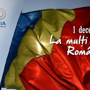 La mulţi ani, România! La mulţi ani tuturor românilor de 1 Decembrie, ziua Centenarului Marii Uniri, ziua noastră naţională!