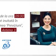Emisiune Antena 3 – 10 ianuarie