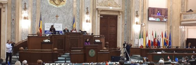 A început reuniunea preşedinţilor COSAC în Senatul României