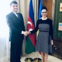 Întrevedere cu noul ambasador al Republicii Azerbaidjan la București, E.S. domnul Huseyn Najafov