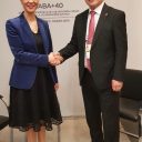 Întrevedere cu ministrul Agriculturii și Industriei Ușoare al Mongoliei, Ulaan Chultem