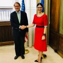 Viceprim-ministrul Ana Birchall, întrevedere cu Matthew Boyse, adjunct al asistentului pentru afaceri europene și eurasiatice al secretarului de stat al SUA