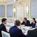 Viceprim-ministrul, ministru interimar al Justiției, Ana Birchall a participat la ceremonia de învestitură a președintelui ales al Ucrainei, Volodimir Zelenski