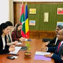 Întâlnire de lucru cu ministrul afacerilor externe din Republica Maldive