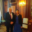 Întrevedere cu președintele Parlamentului Republicii Azerbaidjan, Ogtay Asadov