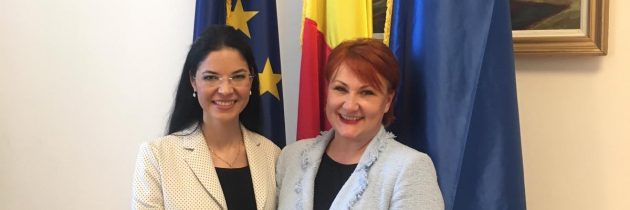 Întrevedere cu Clare Hutchinson, Reprezentant Special al Secretarului General al NATO pentru problematica de gen