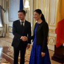 Întrevedere cu președintele Ucrainei, Volodimir Zelenski