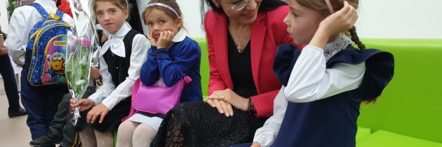 Inaugurarea clădirii destinate centrului educațional After School din Zorleni