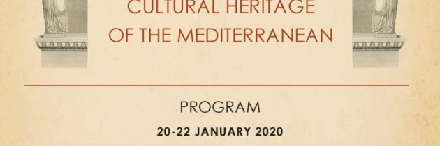 Ana Birchall, la conferința „Schimbările Climatice și impactul lor asupra vieții și patrimoniului cultural din Regiunea Mediteraneeană”